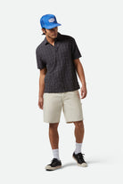 Men's Builders Carpenter Baggy Short in the color Egret White - Additional Fit image
