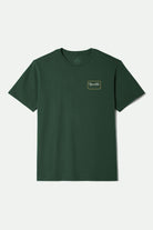 Men's Grade S/S Standard T-Shirt in the color Forest Green/Stone/Washed Copper - Front Product View