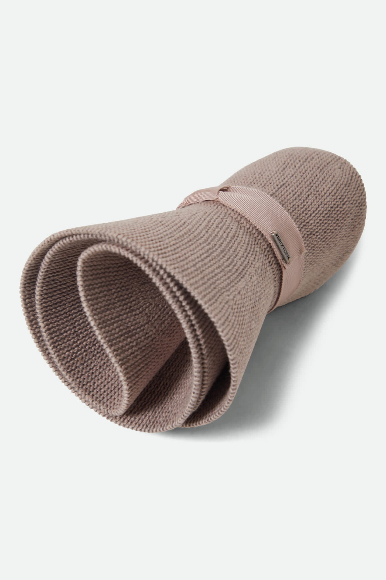 Women's Lyons Knit Packable Hat in the color Chalk Pink - Additional Laydown image