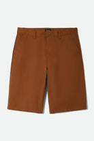 Men's Choice Chino Baggy Short in the color Washed Copper - Front Product View