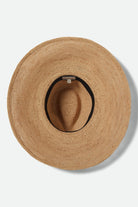 Women's Helena Straw Sun Hat in the color Tan - Additional Laydown image
