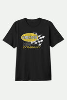 Men's Collins S/S Standard T-Shirt in the color Black - Front Product View