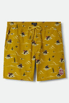 Men's Everyday Stretch Hybrid Short 7" in the color Texas Gold Lone Star - Front Product View