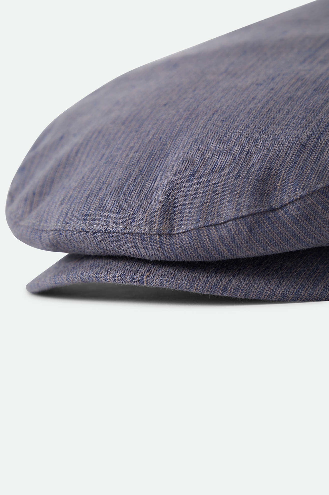 Unisex Hooligan Flat Cap in the color Indigo/Dark Sand - Additional Laydown image