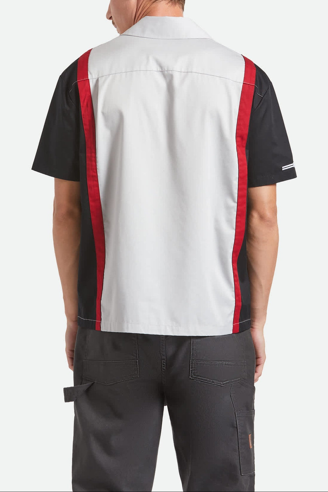 Men's Coors Light Shake Down S/S Shirt in the color Silver/Black - Men's Side View