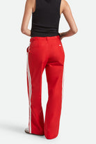 Women's Jane Utility Wide Leg Pant in the color Adrenaline Rush - Women's Back View