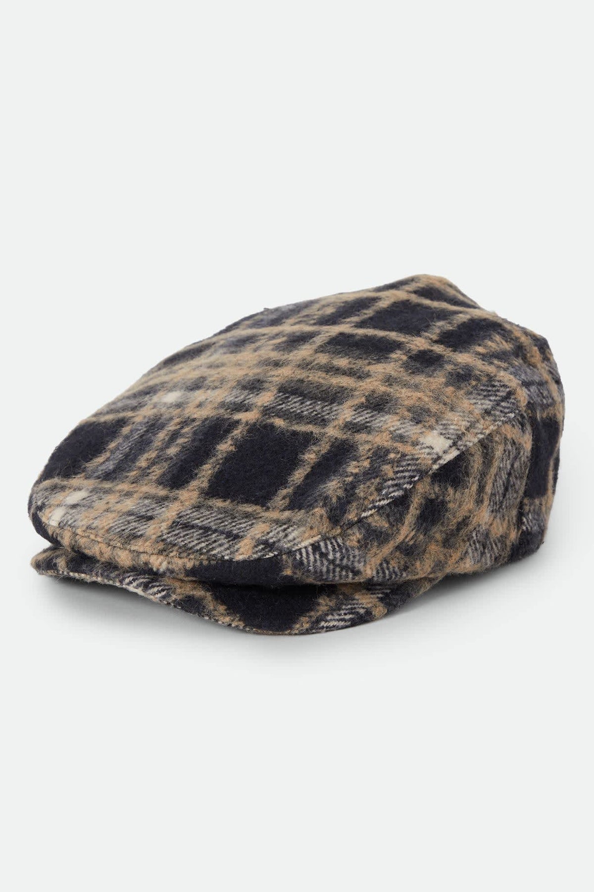 Unisex Century Barrel Snap Cap in the color Navy/Sand/Cream - Front Product View