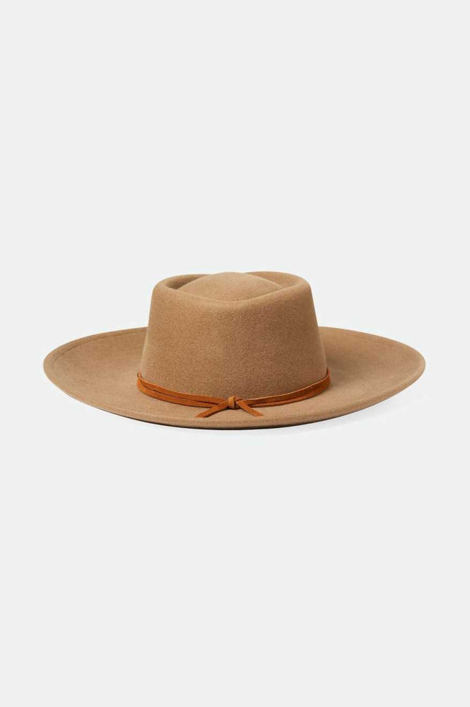 Brixton Brenton Convertabrim Fedora - Tobacco Brown