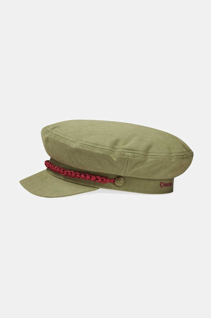 Brixton 20th Anniversary Fiddler Cap - Olive