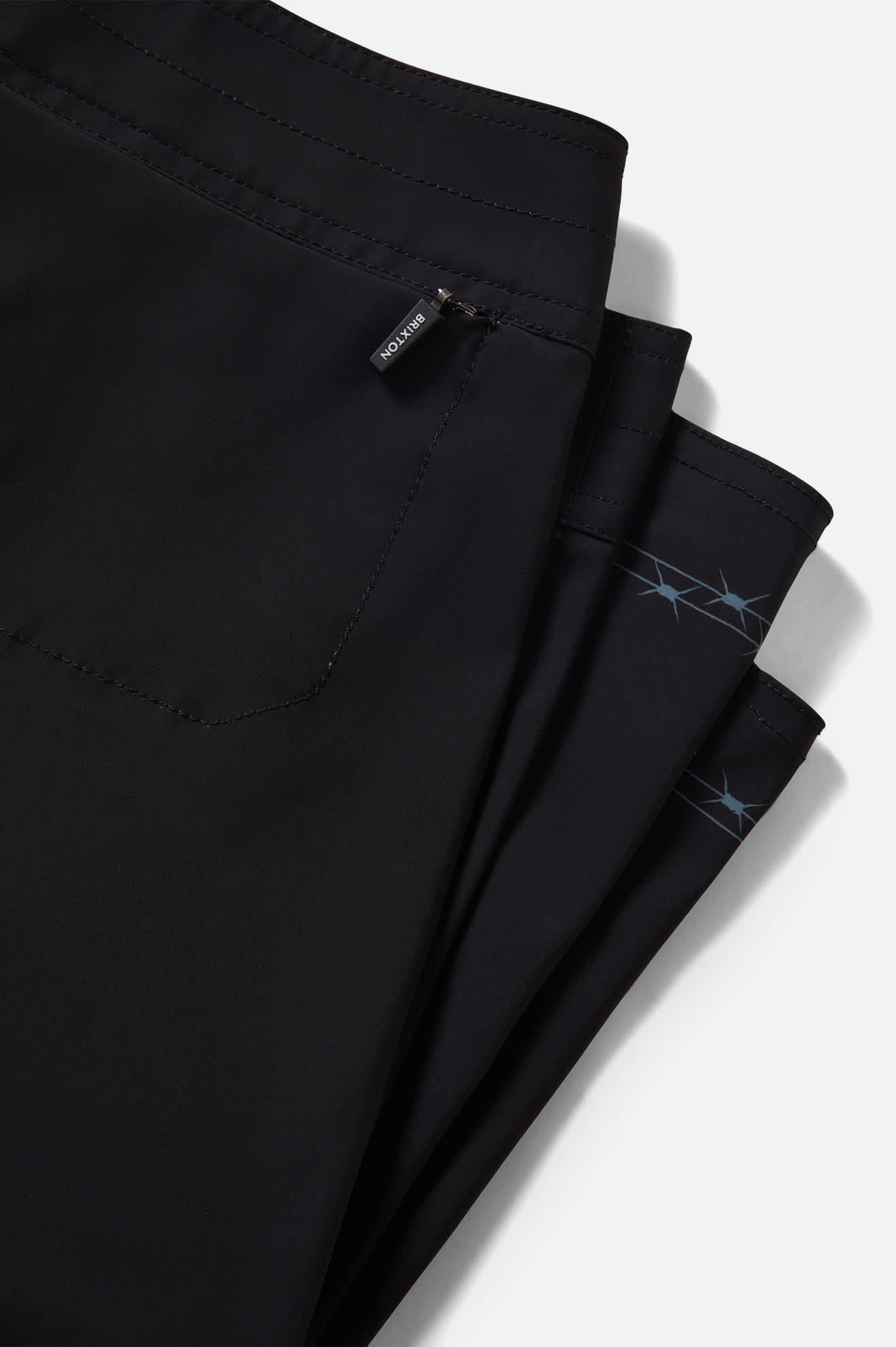 Men's Blitz Boardshort 21" in the color Black Masks - Additional Laydown image