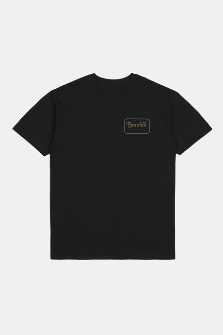 Grade S/S Standard T-Shirt - Black/Tobacco Brown/Blue Mirage