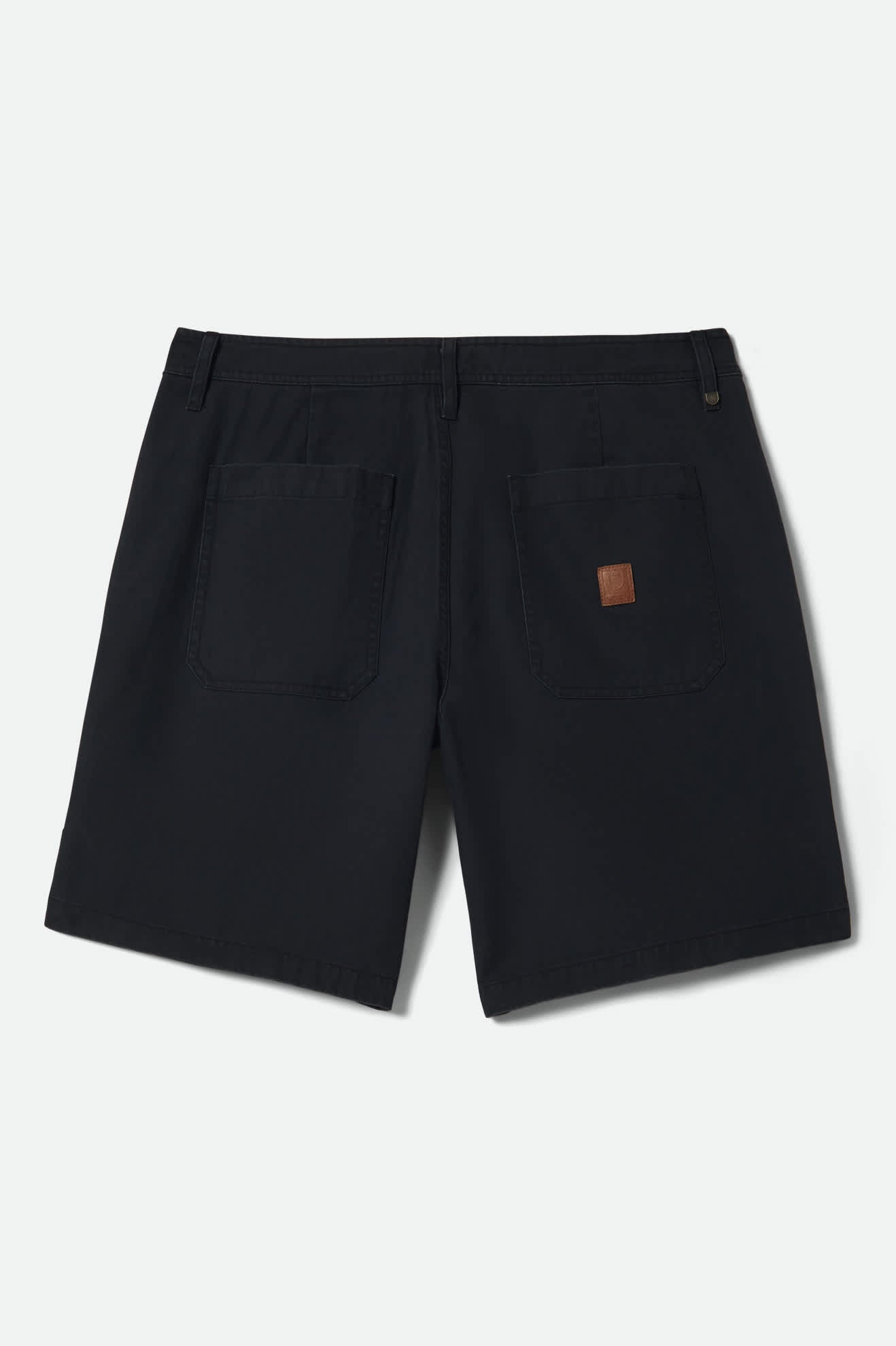 Men's Surplus Vintage Wash Herringbone Short in the color Washed Black - Additional Laydown image