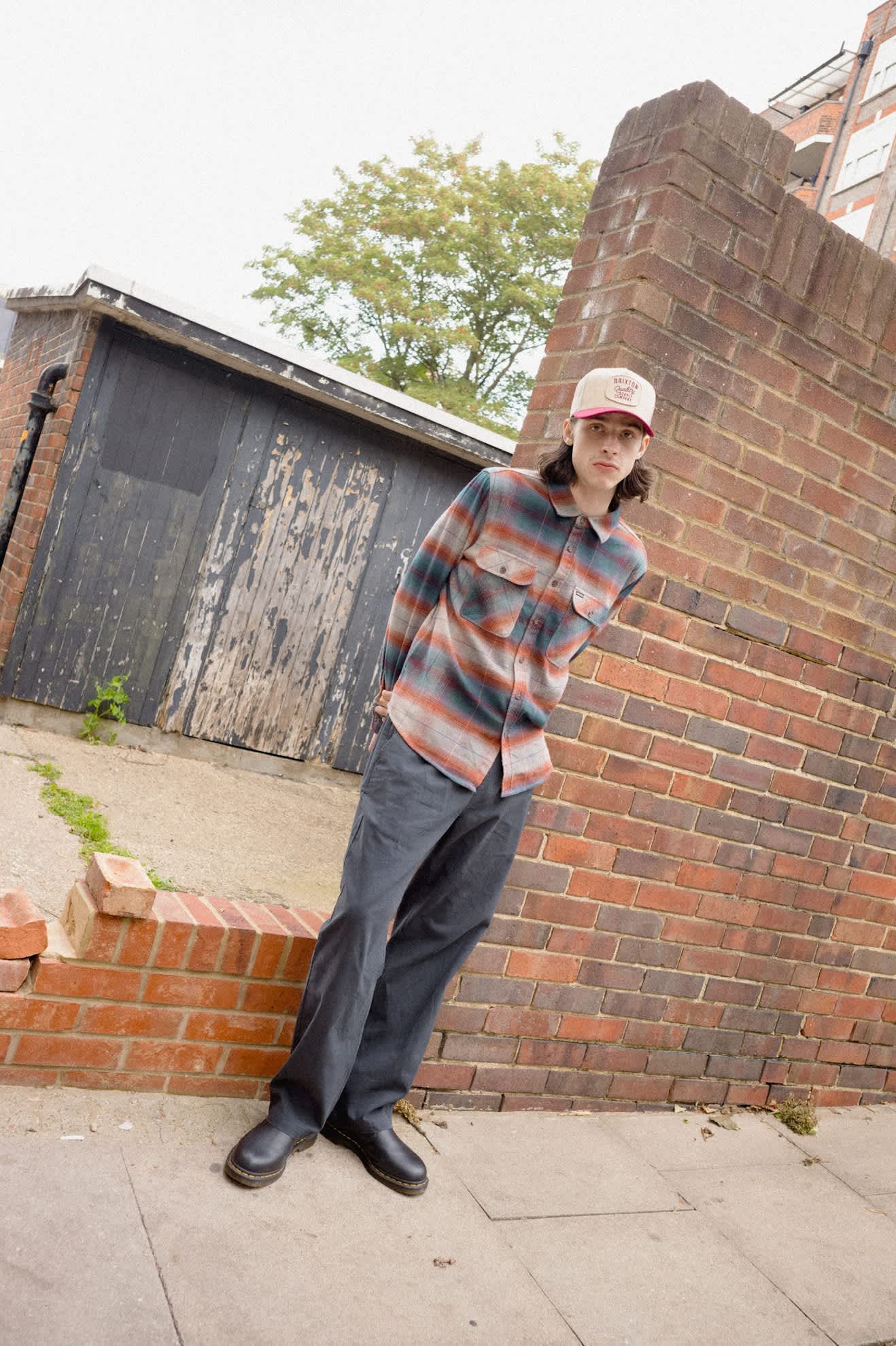 Men's Bowery Flannel in the color Multi Shadow - Men's Lifestyle image