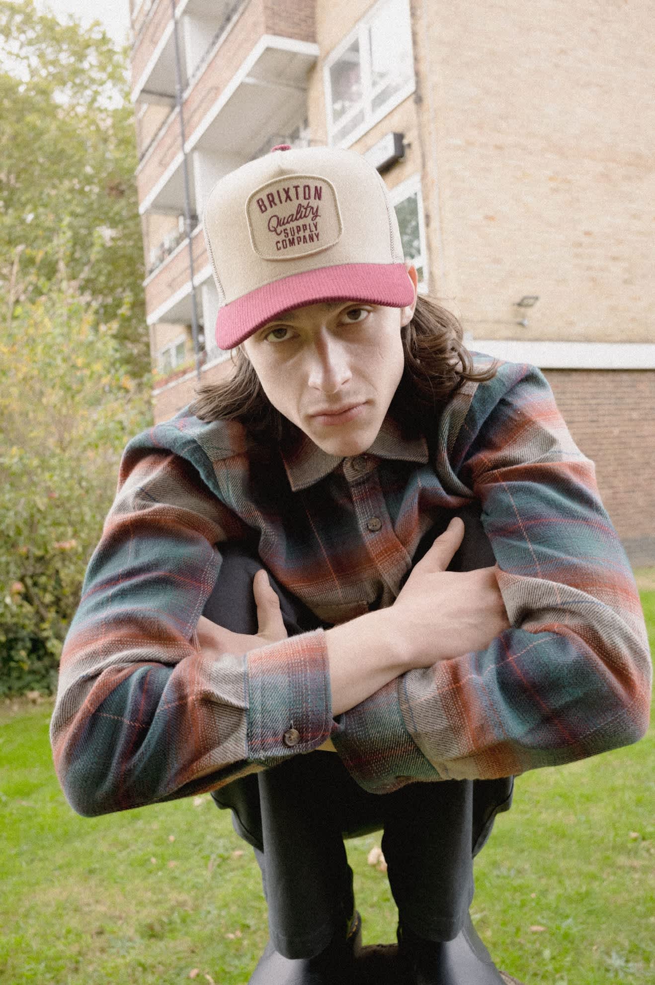 Men's Bowery Flannel in the color Multi Shadow - Men's Lifestyle image