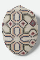 Unisex Hooligan Flat Cap in the color Digi Tile Flannel - Additional Laydown image