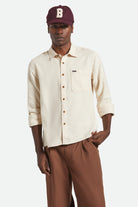 Men's Hasting Lightweight Ultra Soft Flannel in the color Whitecap - Men's Front View