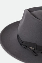 Unisex Dayton Convertabrim Rancher Hat in the color Grey - Additional Laydown image