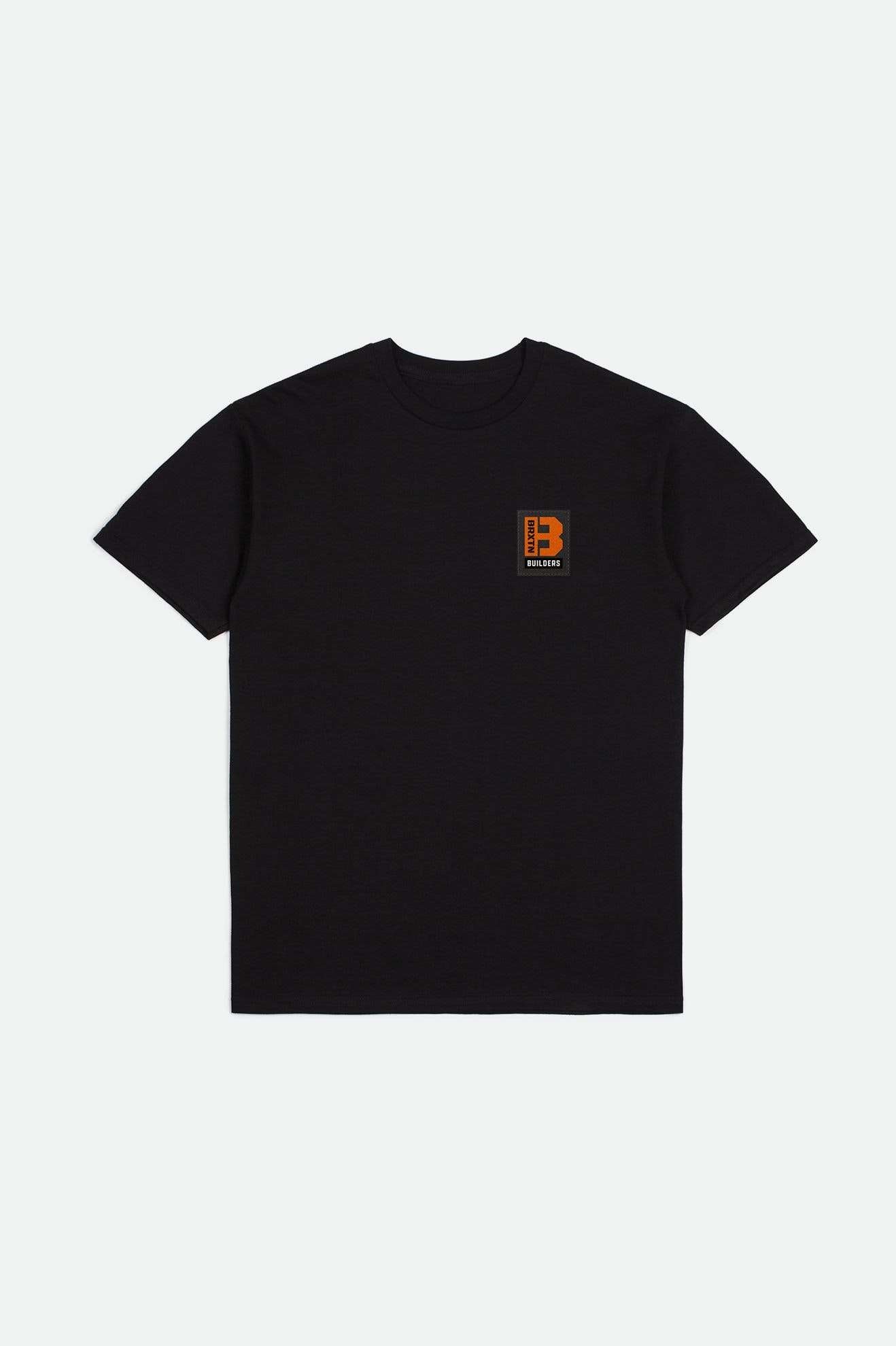 Brixton Men's Builders S/S Standard T-Shirt - Black | Main