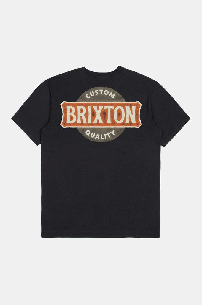 Brixton Wendall S/S Tailored T-Shirt - Black