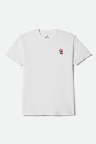 Men's Marquis Short Sleeve Shirt in the color White - Front Product View