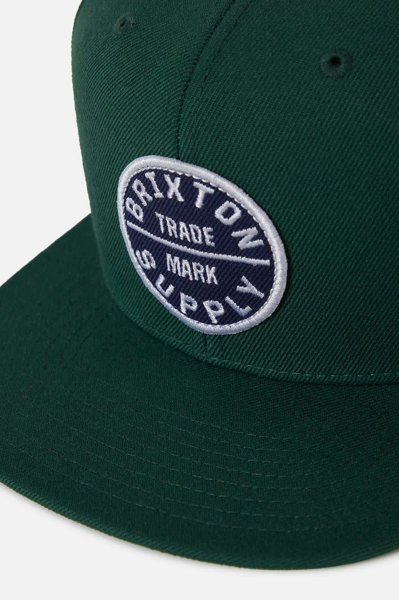 Unisex Oath III Snapback in the color Pine Needle/Pine Needle - Additional Laydown image