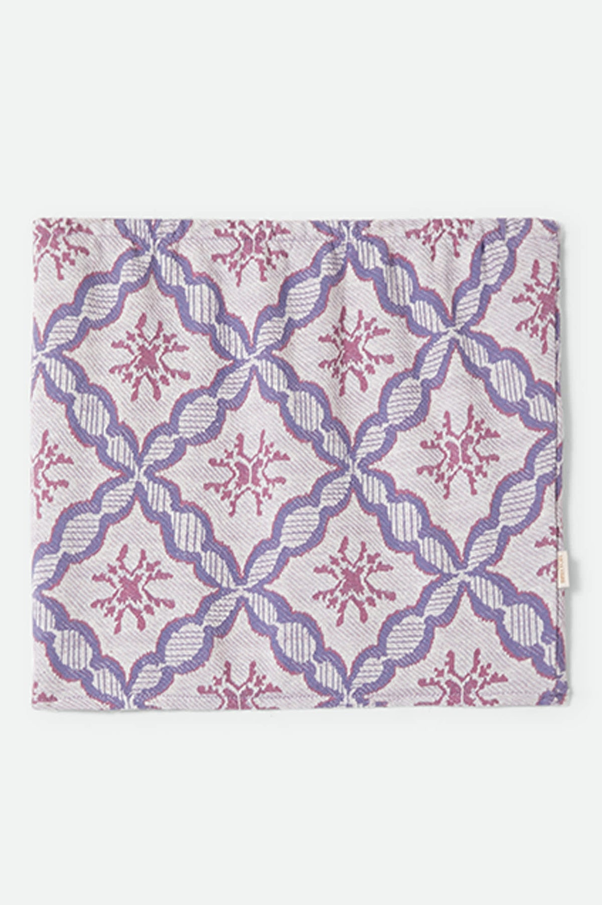 Women's Hot To Go Tube Top in the color Off White/Blue Tile - Front Product View