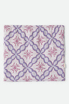 Women's Hot To Go Tube Top in the color Off White/Blue Tile - Front Product View