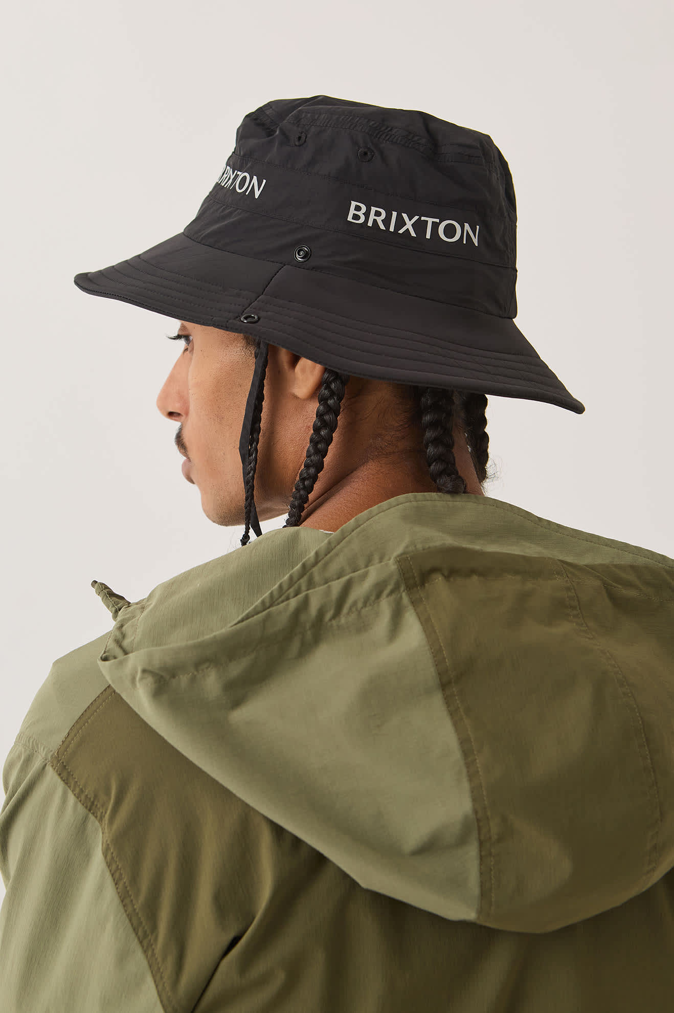 Unisex Journey Safari Hat in the color Black - Additional Fit image