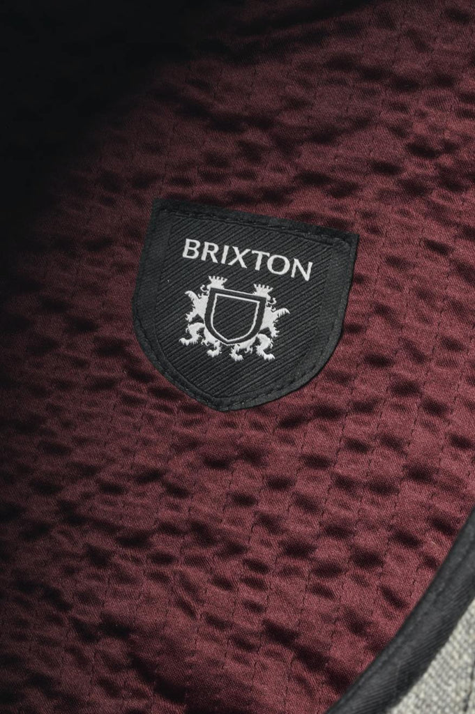 Brixton Fiddler Cap - Grey/Charcoal