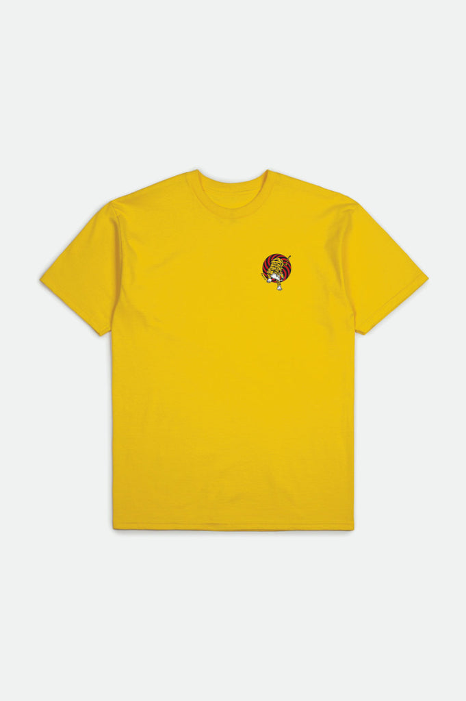 Brixton Bandit S/S Standard Tee - Yellow