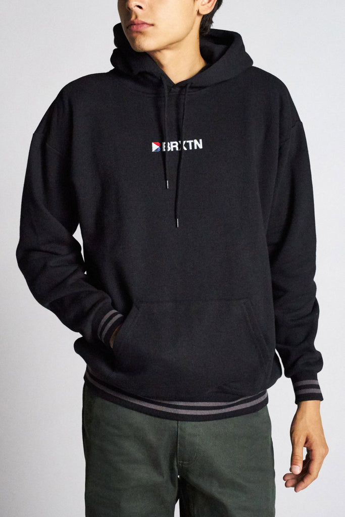 Brixton Stowell IV INTL Hood Fleece - Black