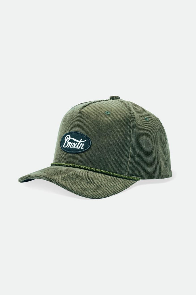 Brixton Parsons MP Snapback - Olive Surplus