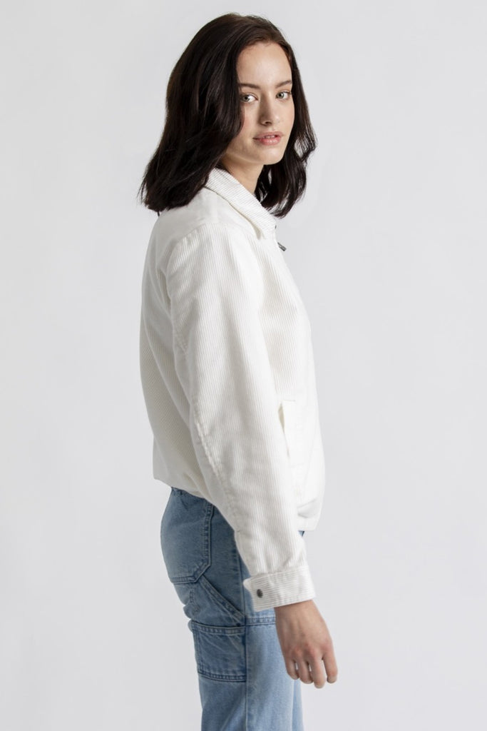 Brixton Utopia Lightweight Jacket - White