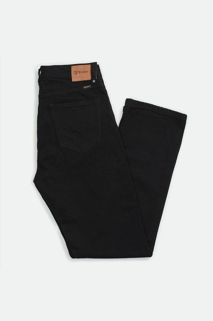 Brixton Labor 5-Pocket Denim Pant - Black/Black