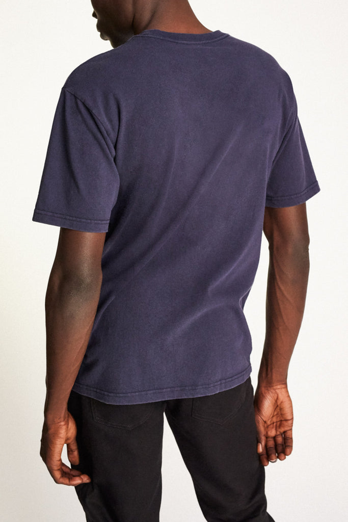 Brixton Basic S/S Standard Pocket Tee - Navy