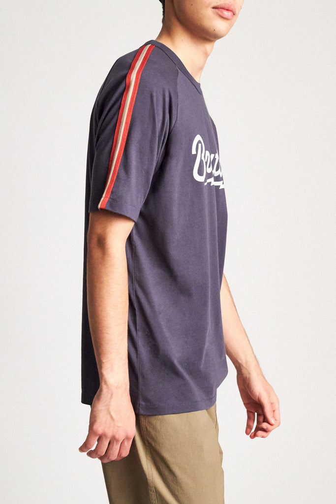 Brixton Dory S/S Knit - Washed Navy