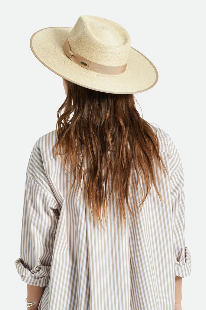 Brixton Jo Straw Rancher Hat Limited - Natural/Natural