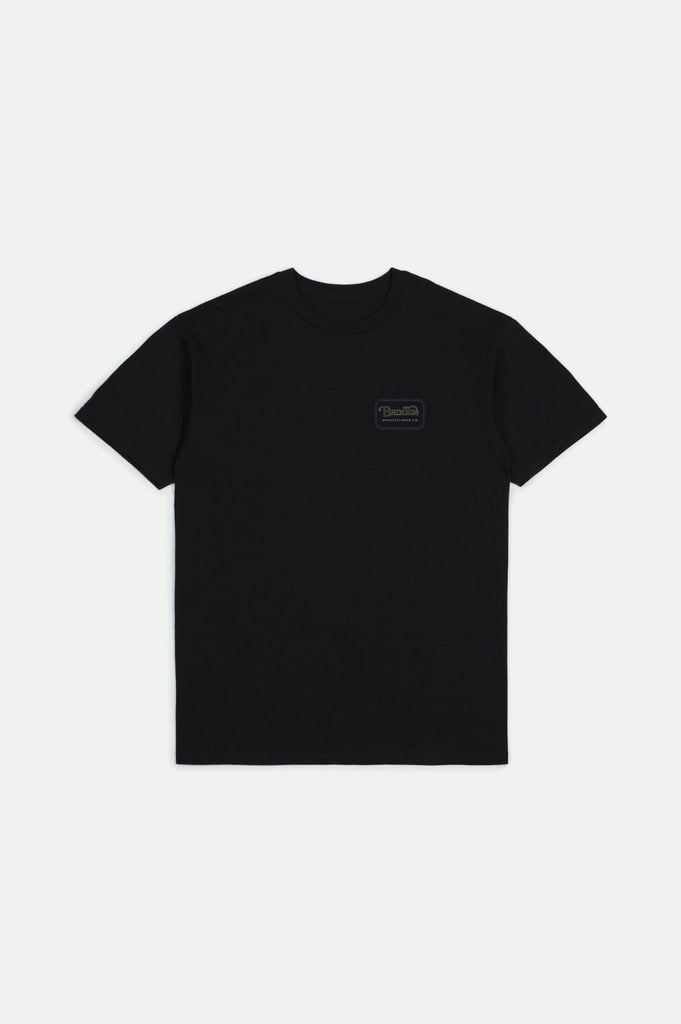 Brixton Grade S/S Standard Tee - Black/Royal