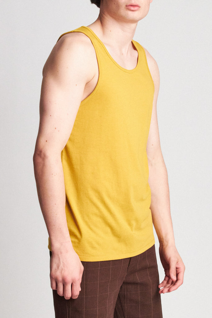 Brixton Basic Tank Top - Nugget Gold