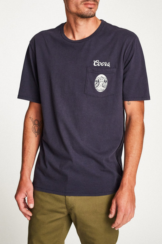 Brixton Filtered S/S Premium Tee - Washed Navy