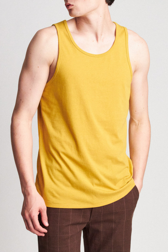 Brixton Basic Tank Top - Nugget Gold