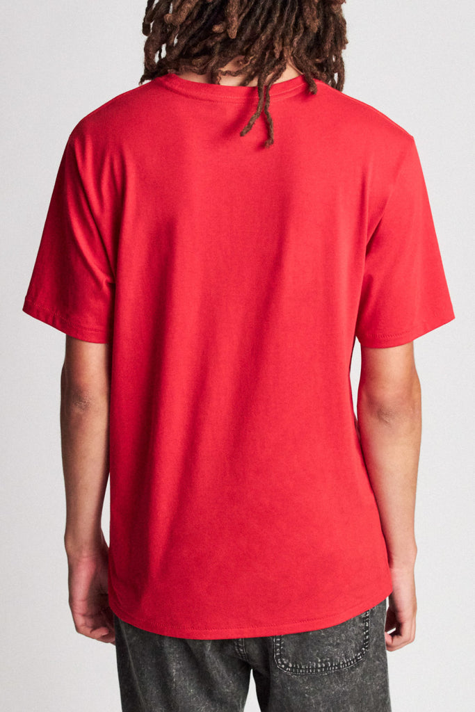 Brixton Basic S/S Premium Tee - Scarlet