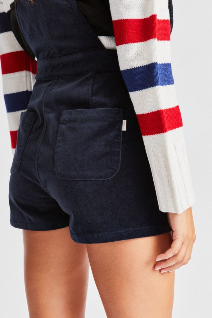 Brixton Shasta Short Overall - Navy