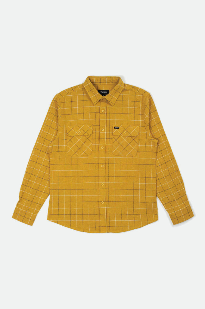 Brixton Bowery L/S Flannel - Honey