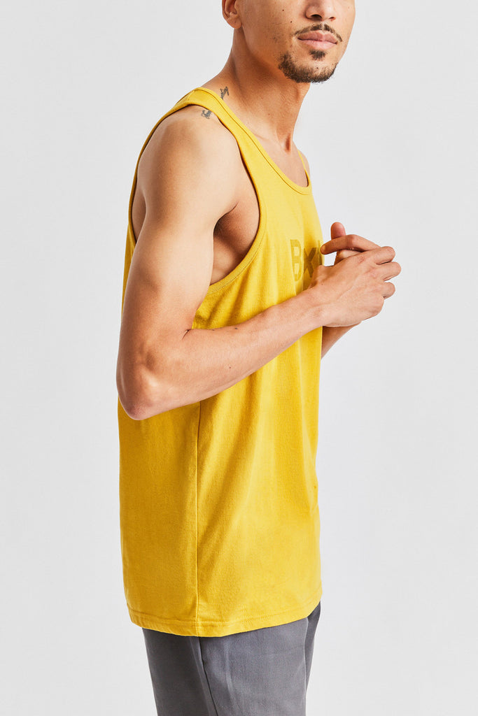 Brixton Gate Tank - Sunset Yellow