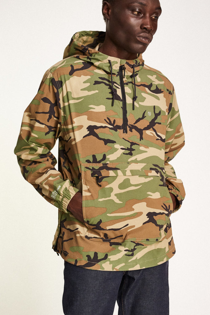 Brixton Patrol All-Terrain Anorak Jacket - Multi Camo