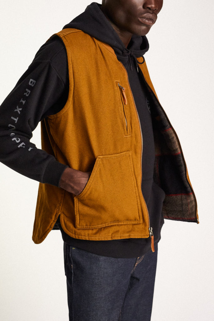 Brixton Abraham Vest - Copper