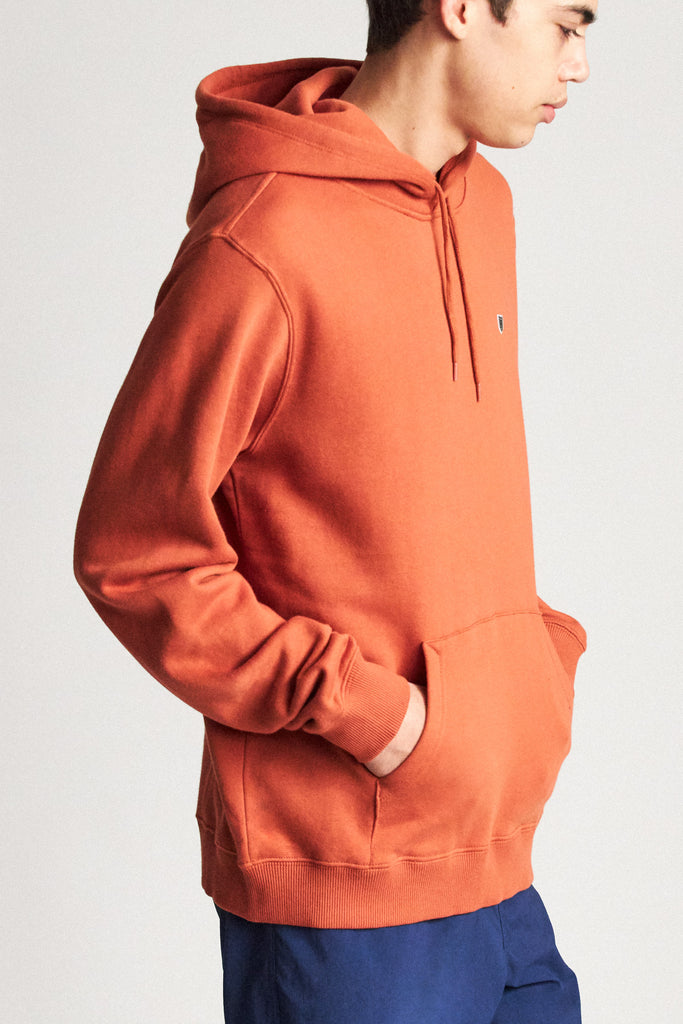 Brixton B-Shield INTL Hood Fleece - Henna