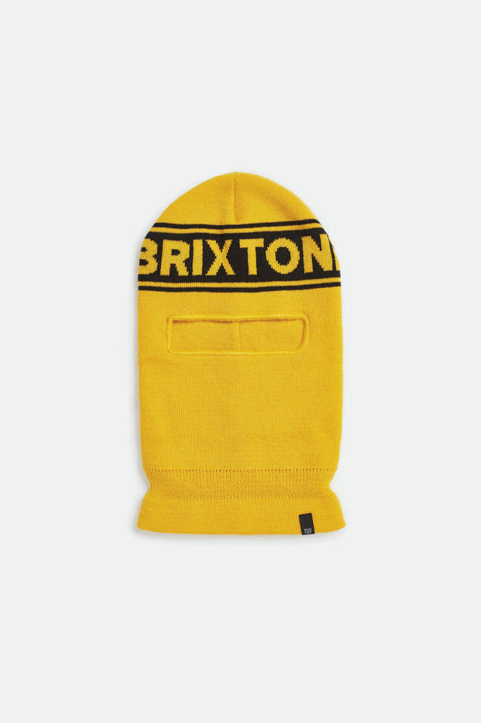 Brixton Sprocket Face Mask - Yellow/Black