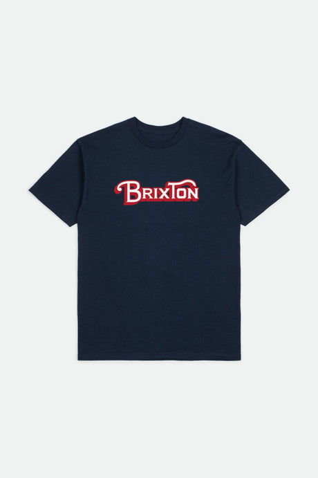 Boys Grade S/S Standard Tee - Navy